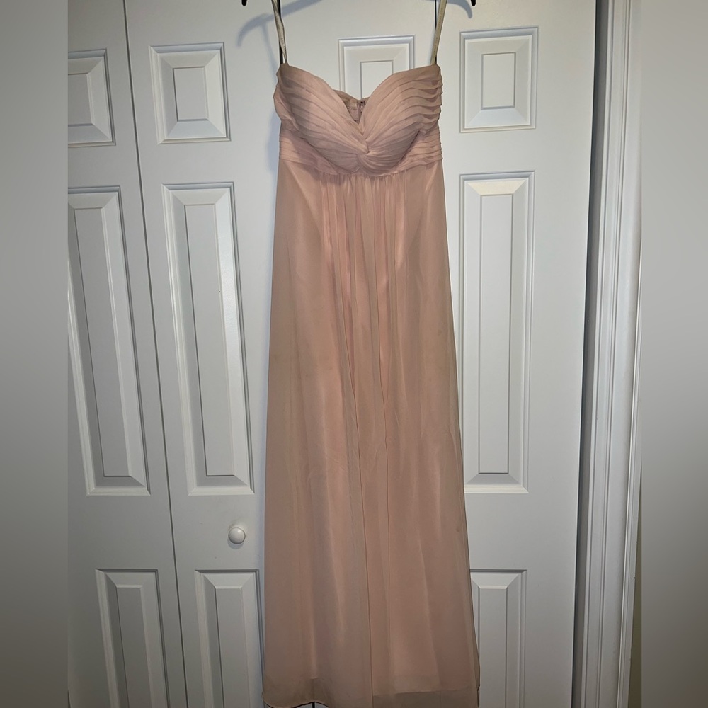 Pink Bridesmaid Dress Bill Levkoff size 4